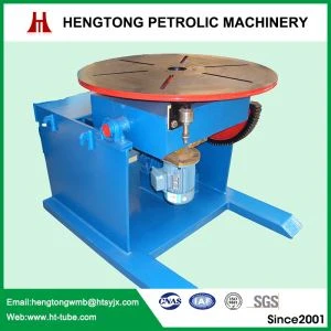 300kg Welding Positioner with Hand Panel and Foot Panel, for Pipe Flange Elbow